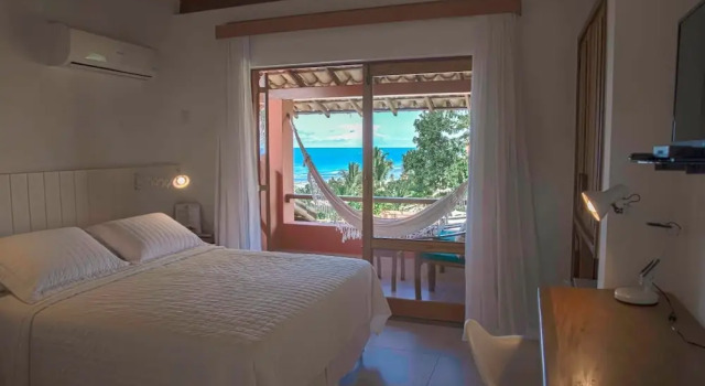 Номер Deluxe с частичным видом на море Hotel Paraiso do Morro