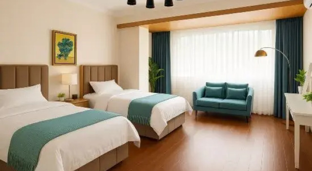 Двухместный люкс с видом на сад Dianchi Impression No.9 Apartment Hotel