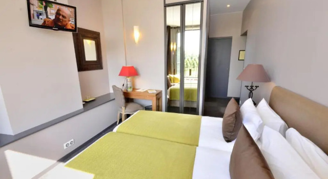 Двухместный номер Comfort с видом на сад Auberge du Chateau Bleu