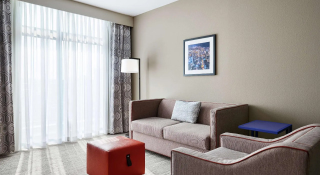 Двухместный люкс Hampton Inn & Suites Chicago/Mt. Prospect
