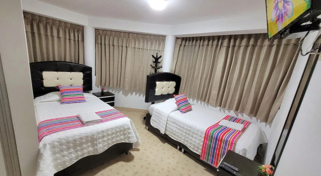 Двухместный номер Standard с видом на город Hostal EL VIAJERO en Ollantaytambo