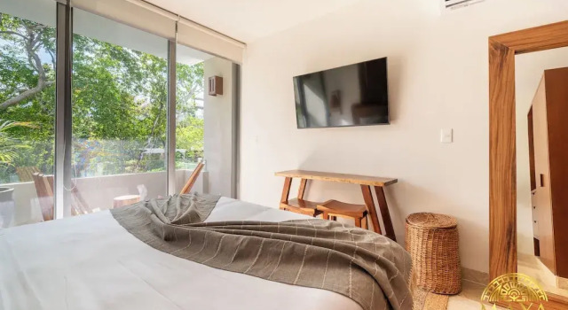 NHOA 209B Lux 1BR Pool View Aldea Zama, Prenota Appartamento Hotel a Tulum con parcheggio, Parcheggio