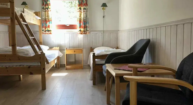 Семейный номер Standard с видом на горы Bjorliheimen Fjellhotell-Hotellrom