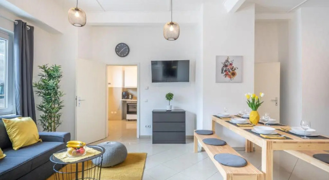 Stylish Apartment for 8 in Hamburg Hammerbrook, 예약 아파트 Hammerbrook 함부르크