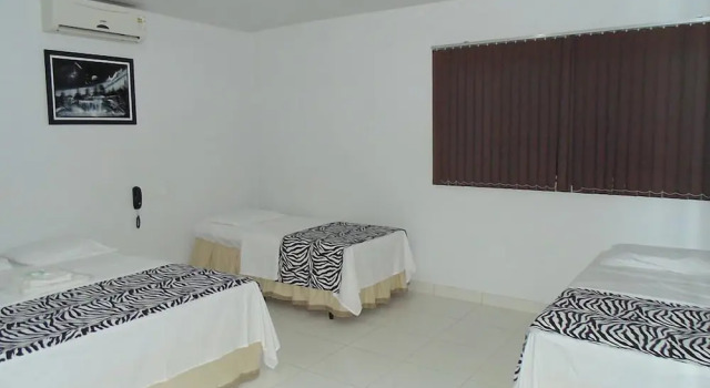 Четырёхместный номер Standard Euro Plaza Hotel - Próximo ao Aeroporto de Goiânia, Santa Genoveva