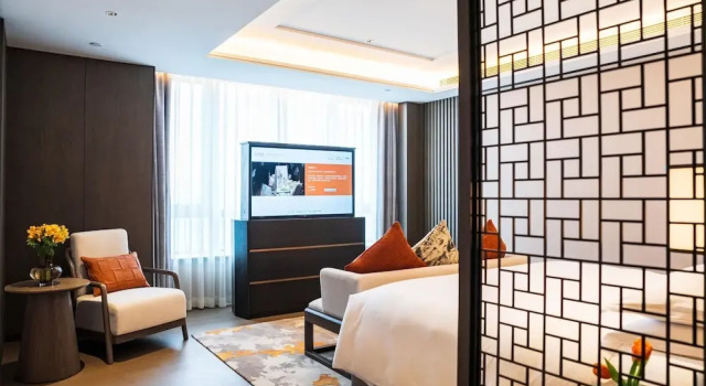 Двухместный люкс Yuexiu Premium Yuexiu Hotel Guangzhou,Curio Collection by Hilton