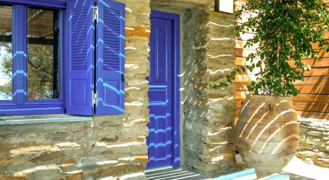 Люкс Deluxe Zen Blue Mills - luxury villa in Kea