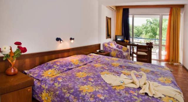 Двухместный номер Standard с балконом и с красивым видом из окна Regina Hotel