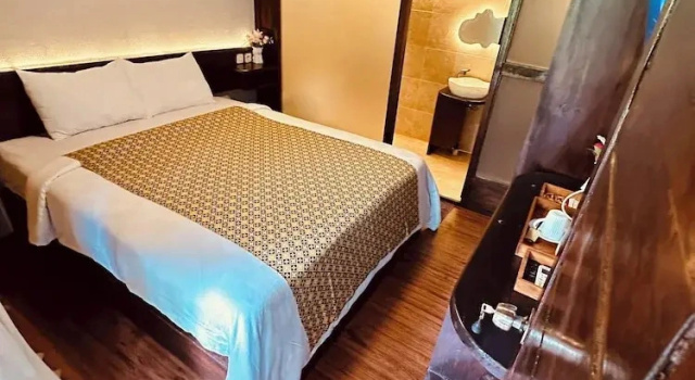 Вилла Deluxe с балконом и с видом на сад Puunee Wild River Villas Borobudur