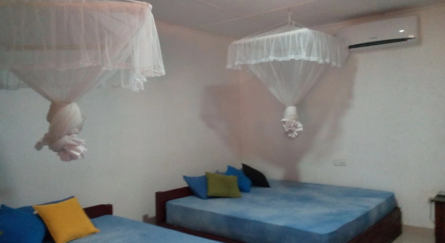 Кровать в общем номере Walawwa home stay villa Sigiriya - Hostel