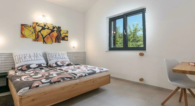 Beautiful Villa With Large Garden, Playground, Swimming Pool, in Green Surroundings at Labin