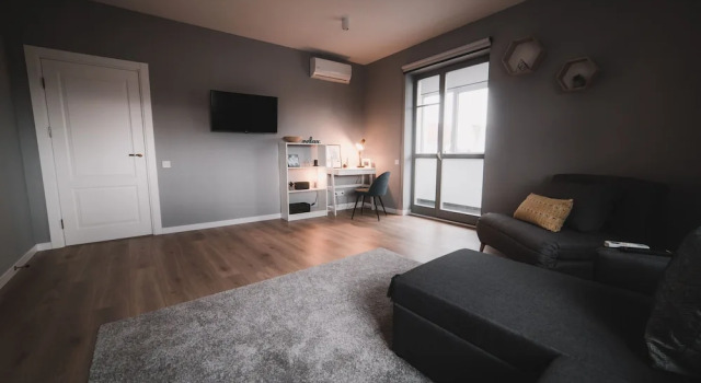 Семейные апартаменты с балконом Apart-hotel Kostjukowski Apartments