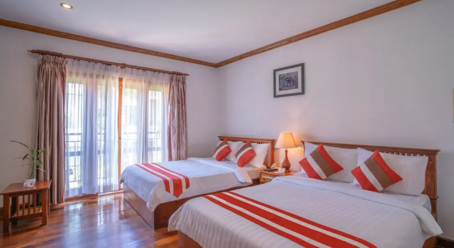 Двухместный номер Deluxe с балконом Cheathata CTA Hotel Siem Reap