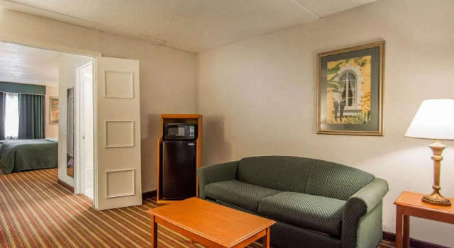 Двухместный люкс Quality Inn & Suites at Tropicana Field