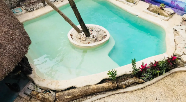 Hostal Boutique, Rezervasyon Butik Otel Tulum havuzlu oteller, Yüzme Havuzu
