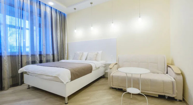 Апартаменты Petrovskie Apartments on str. Kartaschova, bld. 29 B