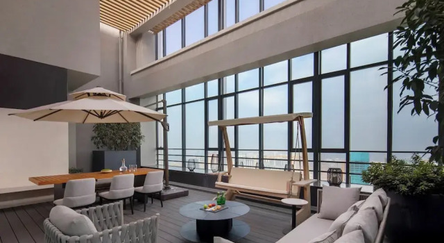 Апартаменты Premier с 3 комнатами Ascott Qinhuang Chengdu