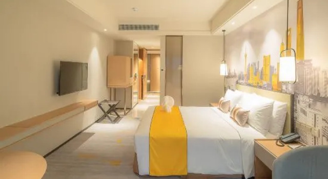 Номер Superior The Qube Hotel Shanghai Sanjiagang - Offer Pudong International Airport and Disney shuttle