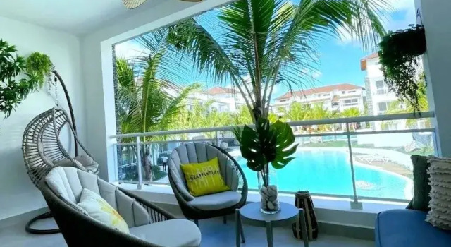 Апартаменты Dimary Charming Apt, 5 Pools, Walk to the Beach Dominicus Bayahibe la Romana
