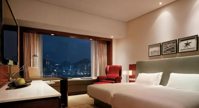 Двухместный номер Deluxe Hyatt Regency Hong Kong Tsim Sha Tsui