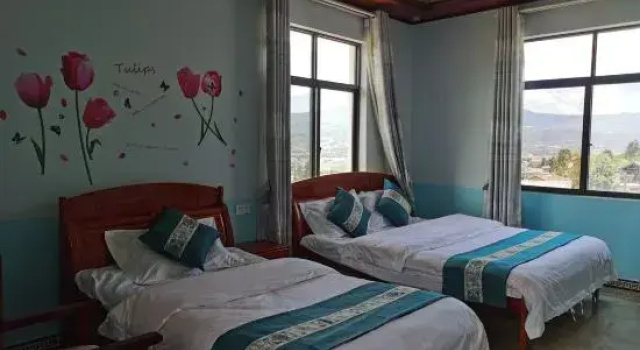 Люкс с 2 комнатами Jianchuan Wake Up by Birds Homestay