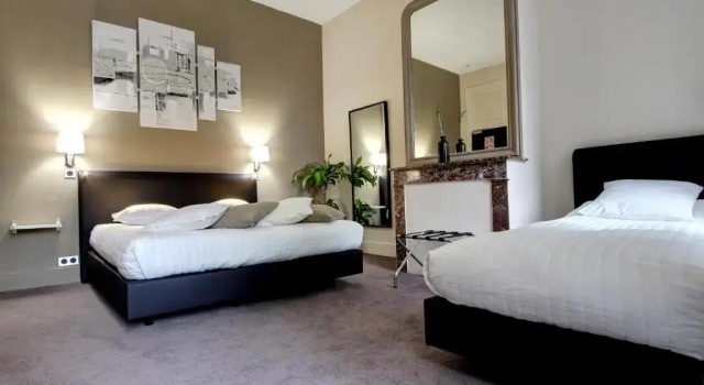 Семейный номер Standard Logis Manoir de Fourcy