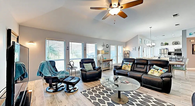 New Listing! Waterfront W/ Decks & Bay Views 4 Bedroom Home
