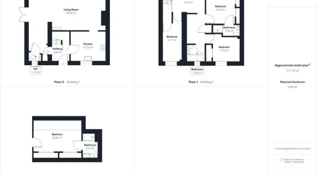 Коттедж с 4 комнатами Host Stay Overcarr House
