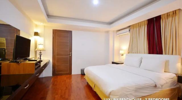 Habitación familiar Estándar 2 dormitorios ático Kasira Residence