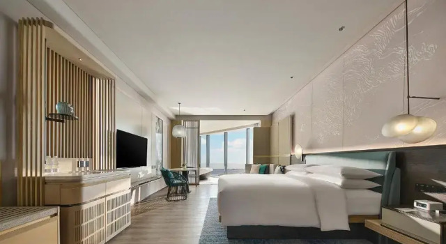Двухместный номер Standard oceanfront Qinhuangdao Marriott Resort