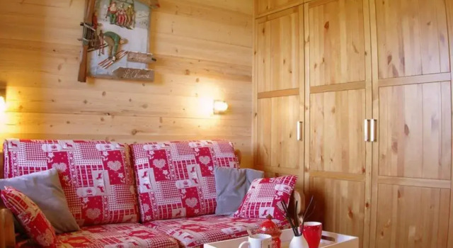 Appartement Valmorel, 1 pièce, 4 personnes - FR-1-291-702, Забронировать Апартаменты/квартира Апартаменты Лез-Аванше-Вальморели, Апартаменты/квартира