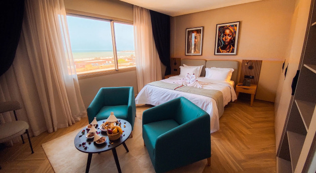 Люкс с видом на море Отель Elite View Dakhla