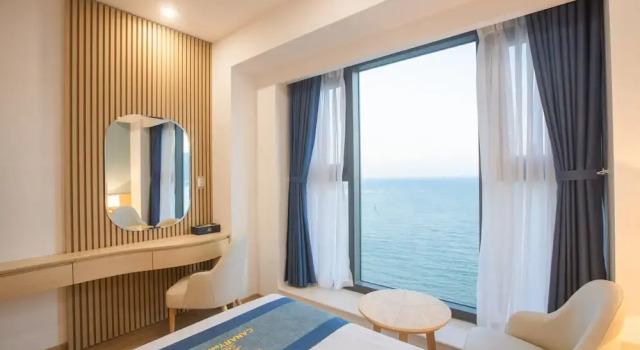 Двухместный номер Ocean Symphony Senior Deluxe Canary Gold Hotel Quy Nhơn - Beachfront - Iconic Location