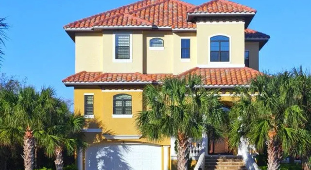 Tuscany By the Sea 5 Br home by RedAwning, Забронировать Отель Отели Палм-Кост с бассейном, рядом с Общинная церковь в Хэммоке, Бассейн
