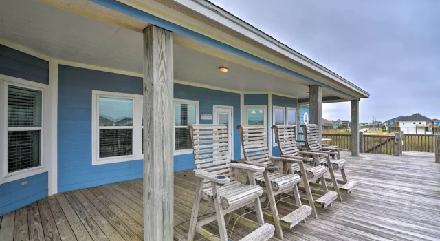 Коттедж Walk to Beach: Coastal Home in Port Bolivar!