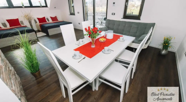 Апартаменты с 2 комнатами Bled Paradise Apartments