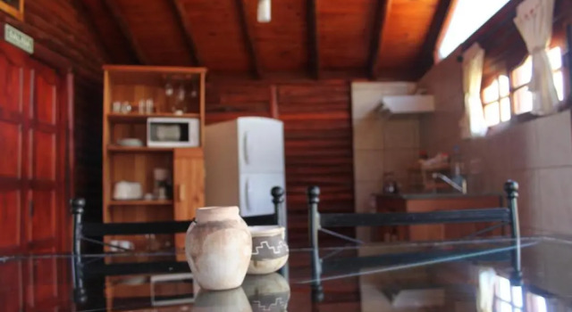 Cabañas Aventurados, Book Hotel Hoteller i Potrerillos med parkering, Parkering