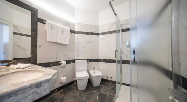Двухместный номер Standard с балконом и с видом на море Villa Bellevue Portoroz-Portorose