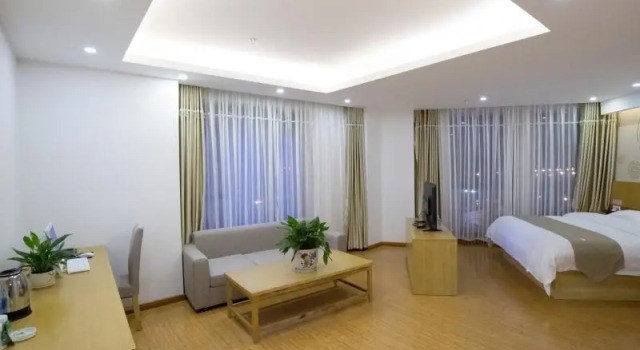 Люкс GreenTree Inn Hefei Feixi County South Jinzhai Road Jinyun International Hotel