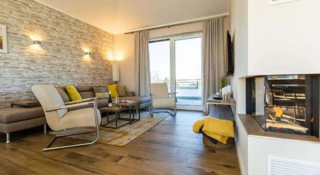 Апартаменты Quartier am Fischerstrand App 5 Penthouse
