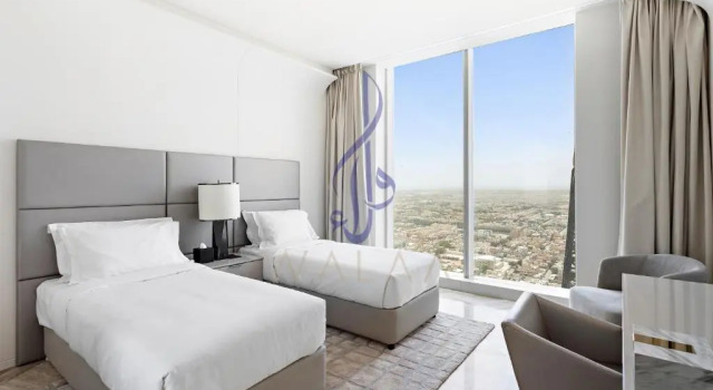 Walaa Homes Supreme 2BR at DAMAC Esclusiva Tower King fahad Road Riyad 2805, Buchen Sie Hotel Hotels in Provinz Riad mit Pool, Schwimmbad