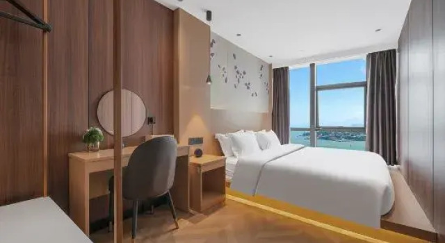 Люкс с 2 комнатами с видом на море Xiamen Boman Seaview Hotel (Zhongshan Road Ferry Terminal)