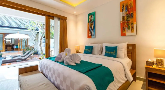 Люкс с видом на бассейн The Pesaren Ubud