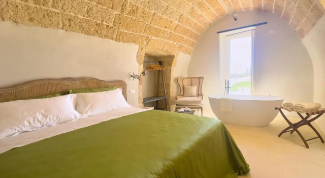 Номер Deluxe Villa Neviera Wine Resort & Spa by Cantine Due Palme
