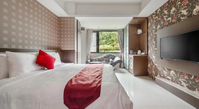 Standardní Dvoulůžkový s manželskou postelí pokoj a výhledem na hory Cherry Feast Resort