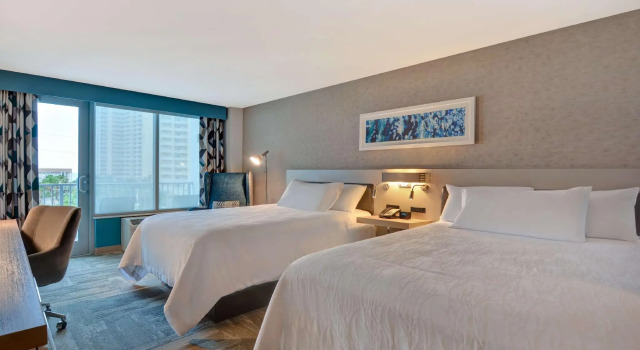 Четырёхместный номер Standard с балконом Hilton Garden Inn Destin Miramar Beach, Fl
