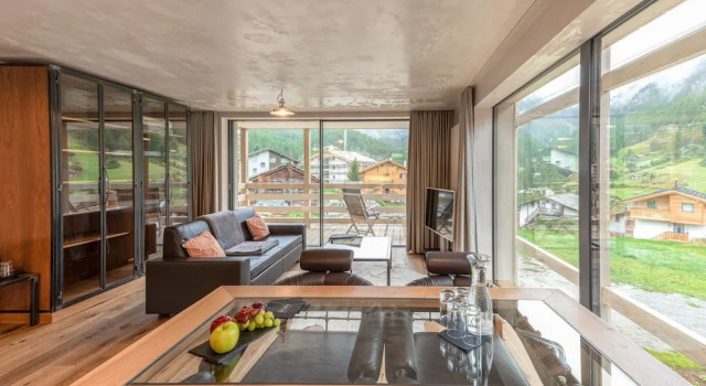 Семейный номер Standard с балконом Hotel Garni Matterhorn Focus AG