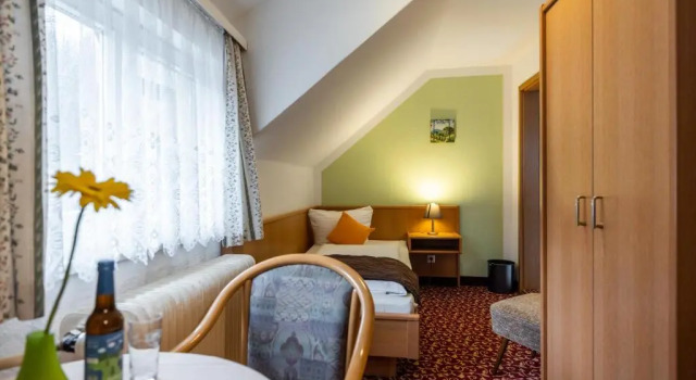 Standard simple chambre avec balcon Pension & Café Abendröte