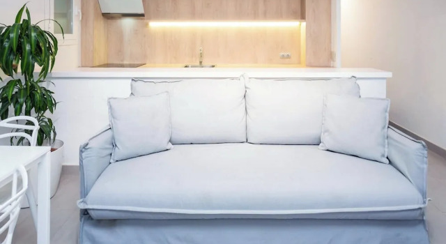 Апартаменты c 1 комнатой рядом с пляжем Enkala Apartamentos