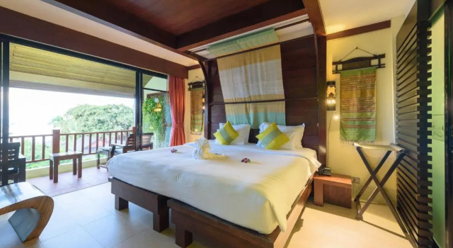 Двухместный номер Deluxe с видом на море Samui Jasmine Resort